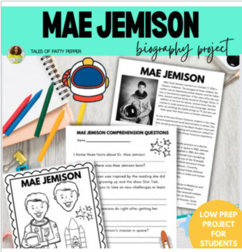 Mae Jemsion Biography Project by Tales of Patty Pepper