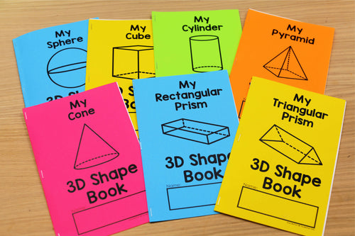 3D Shape Books | Printable Classroom Resource | The Moffatt Girls