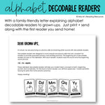 Alphabet Decodable Readers Phonics Review Science of Reading | Printable Classroom Resource | Miss M's Reading Reading Resources