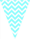 Load image into Gallery viewer, Simple and Stylish Chevron Chic Turquoise
