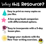 The Night Before New Year's Book Companion | Printable Resource | Tales of Patty Pepper