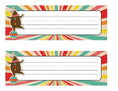 Load image into Gallery viewer, Name Plates | Vintage Circus | UPRINT | Schoolgirl Style