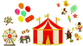 Load image into Gallery viewer, Cutouts Vintage Circus by UPRINT