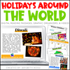 Holidays Around the World | Christmas Around the World | DIGITAL + PRINT | Printable Classroom Resource | Teaching with Aris