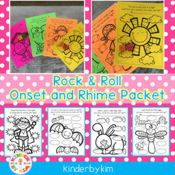 Rock and Roll Onset and Rhime Packet by KinderbyKim