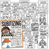Fall Subitizing | Printable Classroom Resource | The Moffatt Girls