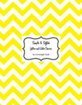 Load image into Gallery viewer, Simple and Stylish Chevron Chic Yellow