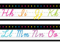 Load image into Gallery viewer, Cursive and Manuscript Alphabet Lines | Neon Pop | UPRINT | Schoolgirl Style