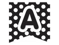 Load image into Gallery viewer, Polka Dot Alphabet Pennant Banner Chalkboard and Polka Dot by UPRINT