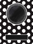 Load image into Gallery viewer, Binder Covers Chalkboard and Polka Dot by UPRINT