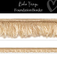 Load image into Gallery viewer, Boho Fringe Classroom Bulletin Board Border Fringe By Schoolgirl Style