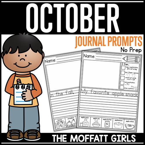 October Journal Prompts by The Moffatt Girls