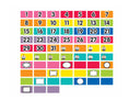 Load image into Gallery viewer, Calendar Set | Color My Classroom | UPRINT | Schoolgirl Style