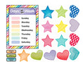 Load image into Gallery viewer, Calendar Set | Color My Classroom | UPRINT | Schoolgirl Style