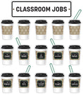 Load image into Gallery viewer, Industrial Cafe Classroom Jobs Mini Bulletin Board Set by UPRINT
