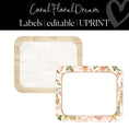 Load image into Gallery viewer, Coral Floral Dream | Full Printable Classroom Decor Bundle