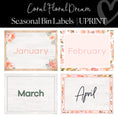 Load image into Gallery viewer, Coral Floral Dream | Full Printable Classroom Decor Bundle