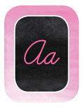 Load image into Gallery viewer, Cursive Alphabet Cards Color My Classroom Decor by UPRINT