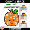 Pumpkin Math Literacy Centers | Printable Classroom Resource | Glitter and Glue and Pre-K Too