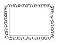 Load image into Gallery viewer, Large Doodle Art Frames | Color My Classroom | UPRINT | Schoolgirl Style