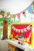 Load image into Gallery viewer, Pennants | Primary Apple | UPRINT | Schoolgirl Style
