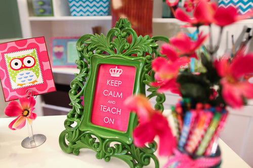 "Keep Calm and Teach On" Printable Classroom Decor by UPRINT