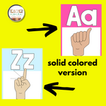 Sign Language Alphabet Chart| Printable Classroom Resources | Teacher Noire