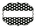 Load image into Gallery viewer, Fancy Labels | Chalkboard & Polka Dot | UPRINT | Schoolgirl style