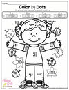 Kindergarten October NO PREP Packet | Printable Classroom Resource | The Moffatt Girls