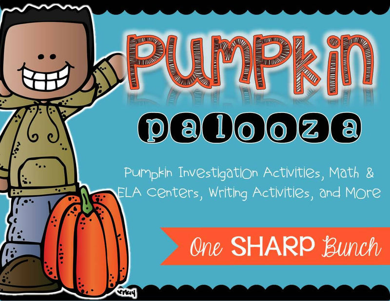 Pumpkins, Pumpkin Life Cycle Craft, Pumpkin Investigation Activities & Centers| Printable Classroom Resource | One Sharp Bunch