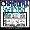 Digital Winter Party Games | Printable Classroom Resource | One Sharp Bunch
