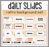Retro Themed Classroom Google Slides | Printable Classroom Resource | Mrs. Munch's Munchkins