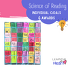 Science of Reading Goals and Awards Certificates, Bookmarks, & Bracelets | Printable Classroom Resource | Learning with Heart