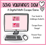 Save Valentine's Day! A Digital Math Escape Game on Google Forms
