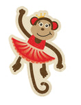 Load image into Gallery viewer, Large Monkey Cutouts | Vintage Circus | UPRINT | Schoolgirl Style
