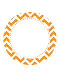 Load image into Gallery viewer, Simple and Stylish Chevron Chic Orange