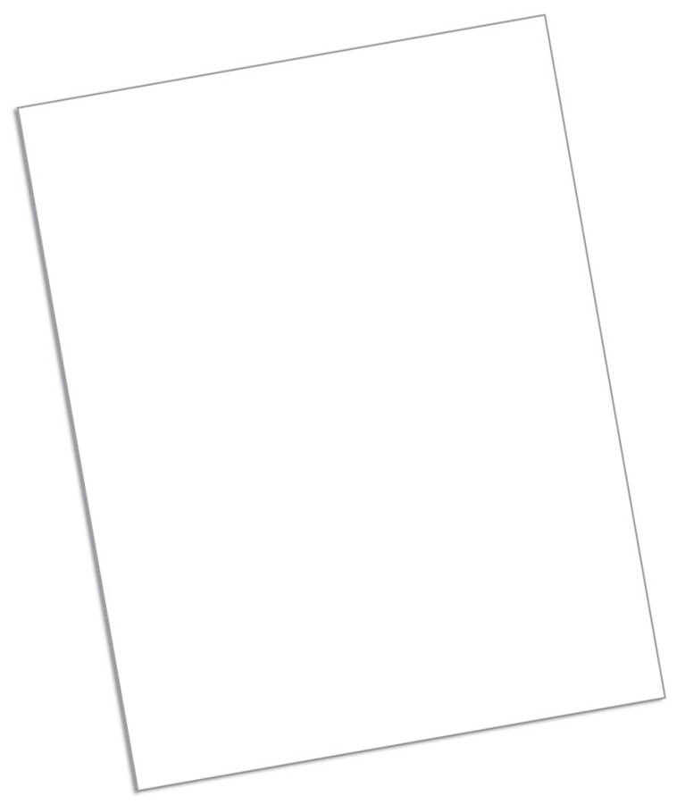 Card Stock | White | 100 Sheets | Classroom Supplies | Schoolgirl Style