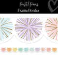 Load image into Gallery viewer, Rainbow Pom Border Frame Border Classroom Decor by Flagship