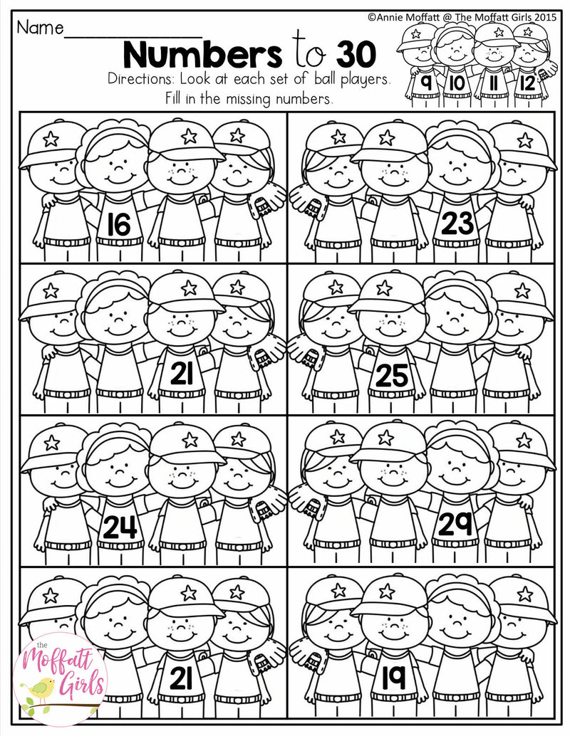 Kindergarten May NO PREP Packet | Printable Classroom Resource | The Moffatt Girls