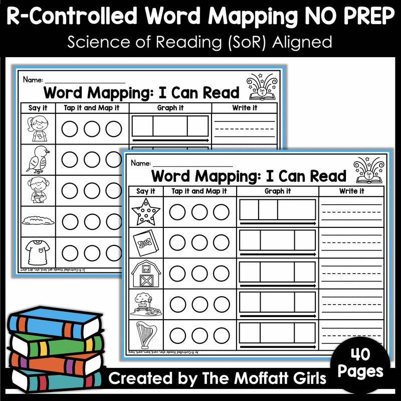 Word Mapping- R- Controlled Vowels by The Moffatt Girls