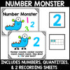Feed the Monster Interactive Books | Printable Classroom Resource | Glitter and Glue and Pre-K Too