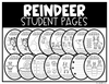All About Reindeer Craft, Reindeer Math & Literacy, Christmas Craft & Activities | Printable Classroom Resource | One Sharp Bunch