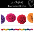 Load image into Gallery viewer, Rainbow Pom Border Foundation Border Classroom Decor by Flagship