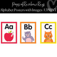 Load image into Gallery viewer, Pops of Rainbow Rays Full Printable Classroom Decor Bundle