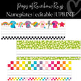 Load image into Gallery viewer, Pops of Rainbow Rays Full Printable Classroom Decor Bundle