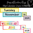 Load image into Gallery viewer, Pops of Rainbow Rays Full Printable Classroom Decor Bundle