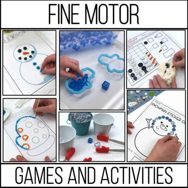 Winter Self-Correcting Eraser Math Activities - Differentiated