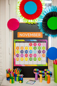 Load image into Gallery viewer, Calendar Set | Happy Rainbow | UPRINT | Schoolgirl Style