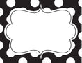 Load image into Gallery viewer, Name Tags Chalkboard and Polka Dot by UPRINT