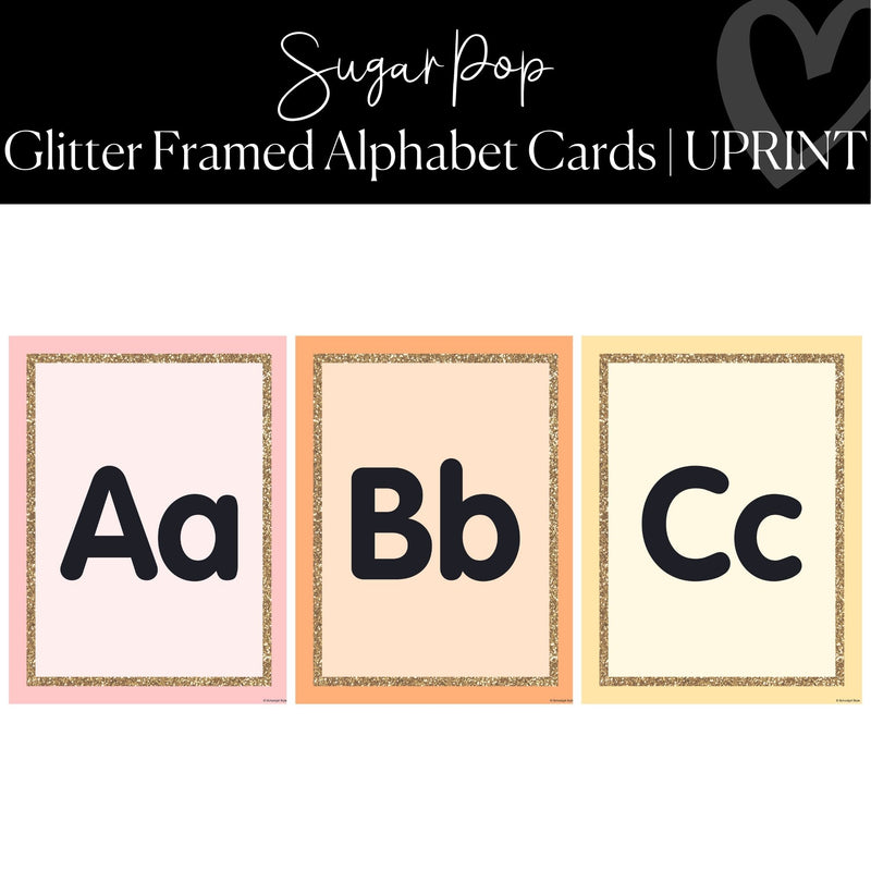 Bundle  |  Pastel Classroom Decor | Sugar Pop | UPRINT | Schoolgirl Style